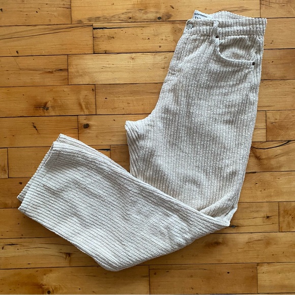 🤍 EUC Reformation Preston Baggy High Rise Straight Corduroy Pants - Size 28 - Picture 6 of 7